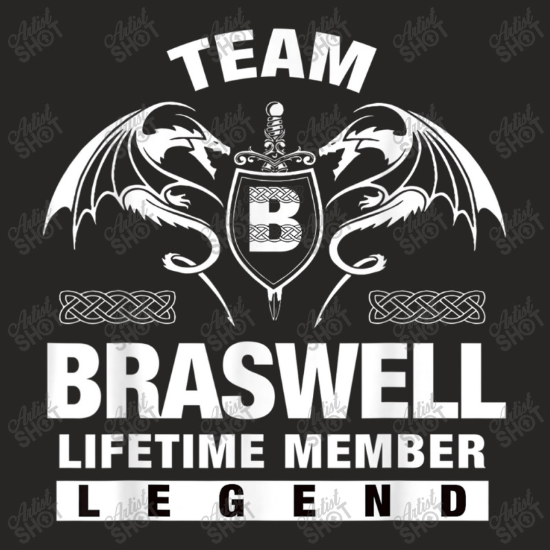 Team Braswell Lifetime Member Gifts Ladies Fitted T-Shirt by ValentinoHoover | Artistshot