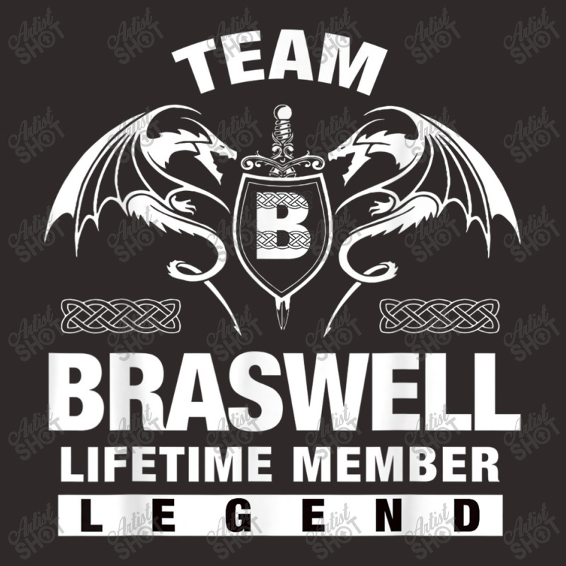 Team Braswell Lifetime Member Gifts Racerback Tank by ValentinoHoover | Artistshot