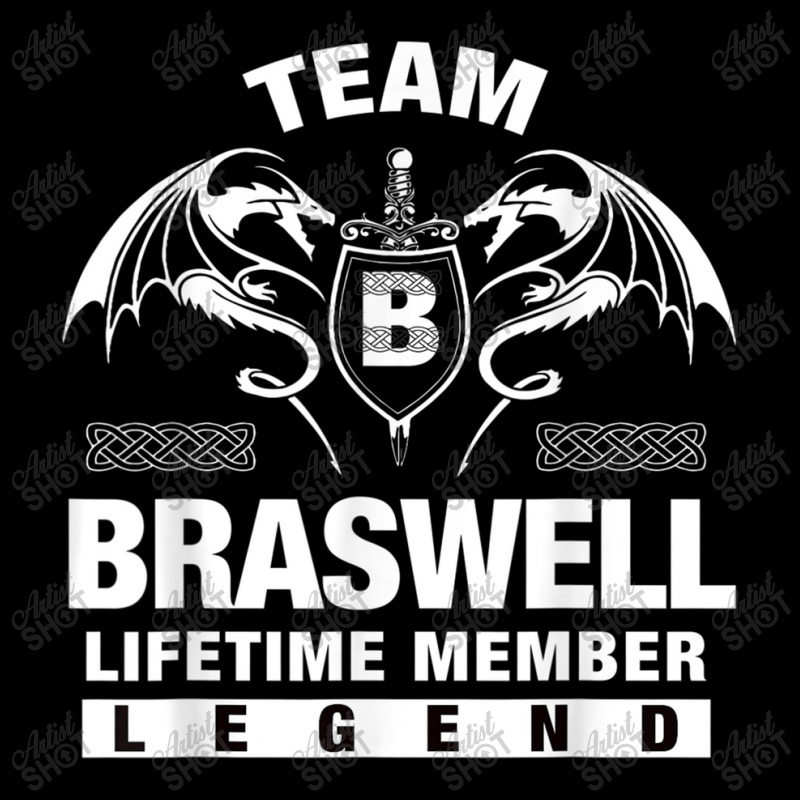 Team Braswell Lifetime Member Gifts Cropped Hoodie by ValentinoHoover | Artistshot