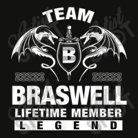 Team Braswell Lifetime Member Gifts Scorecard Crop Tee | Artistshot