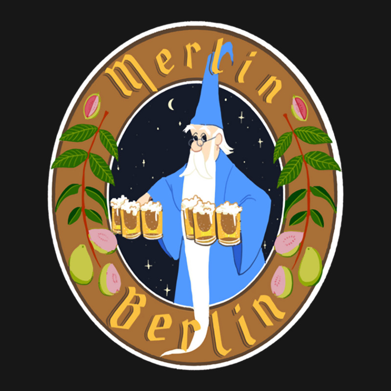 Merlin Berlin 1.png Medium-length Apron | Artistshot