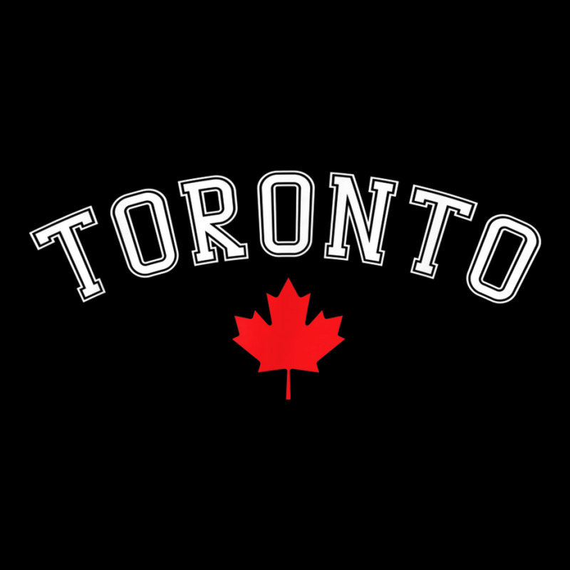 Toronto Canada Canadian Flag Zipper Hoodie by RomanMikolyants | Artistshot