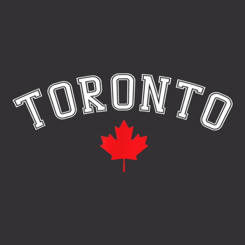 Toronto Canada Canadian Flag Vintage Hoodie by RomanMikolyants | Artistshot