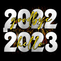 Goodbye 2022 Hello 2023 Happy New Year V-neck Tee | Artistshot