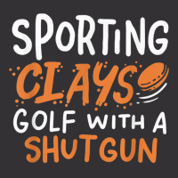 Sporting Clays Golf With A Shotgun For Clay Shooting Vintage Hoodie | Artistshot