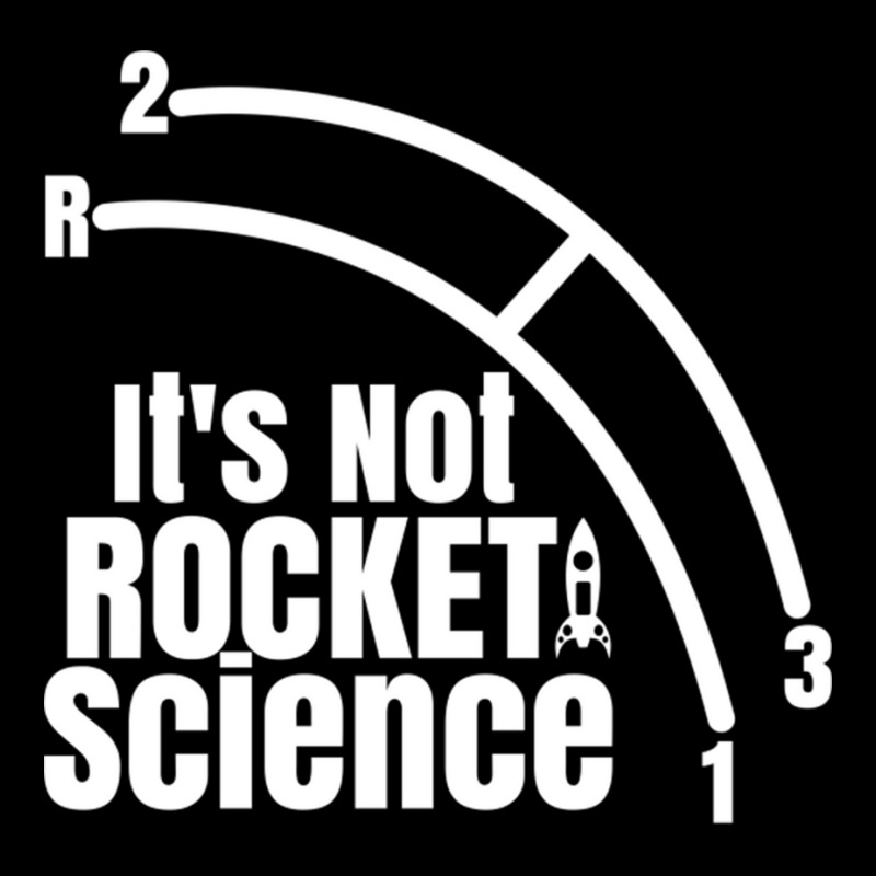 Funny It's Not Rocket Science Car Truck Manual Column Shift Three Spee V-Neck Tee by MernaPutney | Artistshot