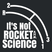 Funny It's Not Rocket Science Car Truck Manual Column Shift Three Spee Crewneck Sweatshirt | Artistshot