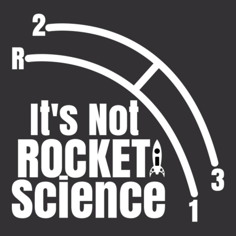 Funny It's Not Rocket Science Car Truck Manual Column Shift Three Spee Vintage Hoodie by MernaPutney | Artistshot