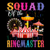 Squad Of The Birthday Ringmaster Kids Circus Birthday Party Adjustable Cap | Artistshot