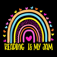 Read Teacher Rainbow Leopard Reading Is My Jam Women's V-neck T-shirt | Artistshot