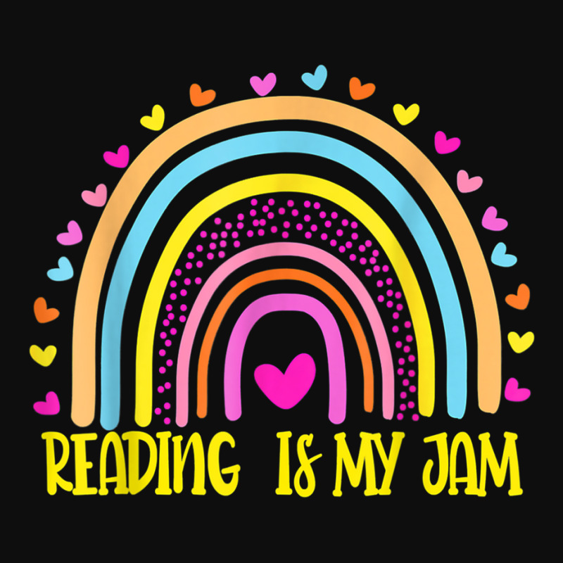 Read Teacher Rainbow Leopard Reading Is My Jam Crop Top by GretchenJennie | Artistshot