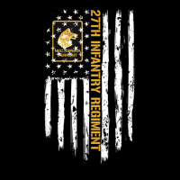 27th Infantry Regiment American Flag Pocket T-shirt | Artistshot