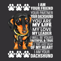 Dachshund Wiener Dog I Am Your Friend Your Partner Your Dachshund Doxi Vintage Hoodie And Short Set | Artistshot