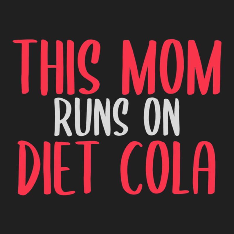 This Mom Runs On Diet Cola Soda Lover Gift Drawstring Bags | Artistshot