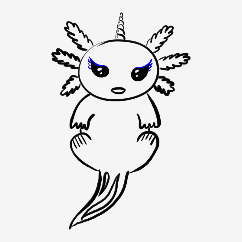 Coloring Book Axolotlcorn Relaxing-g0dgh Classic T-shirt by JessyTee01 | Artistshot