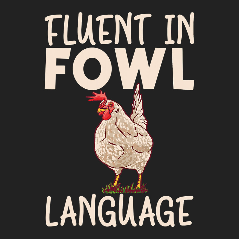 Chicken Chick Fluent In Fowl Language Hen Chicken Lover 80 Rooster Hen Backpack | Artistshot