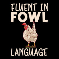 Chicken Chick Fluent In Fowl Language Hen Chicken Lover 80 Rooster Hen Pocket T-shirt | Artistshot