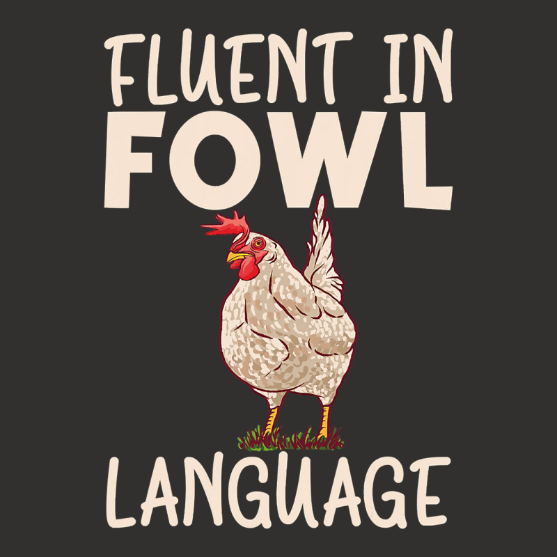 Chicken Chick Fluent In Fowl Language Hen Chicken Lover 80 Rooster Hen Champion Hoodie | Artistshot