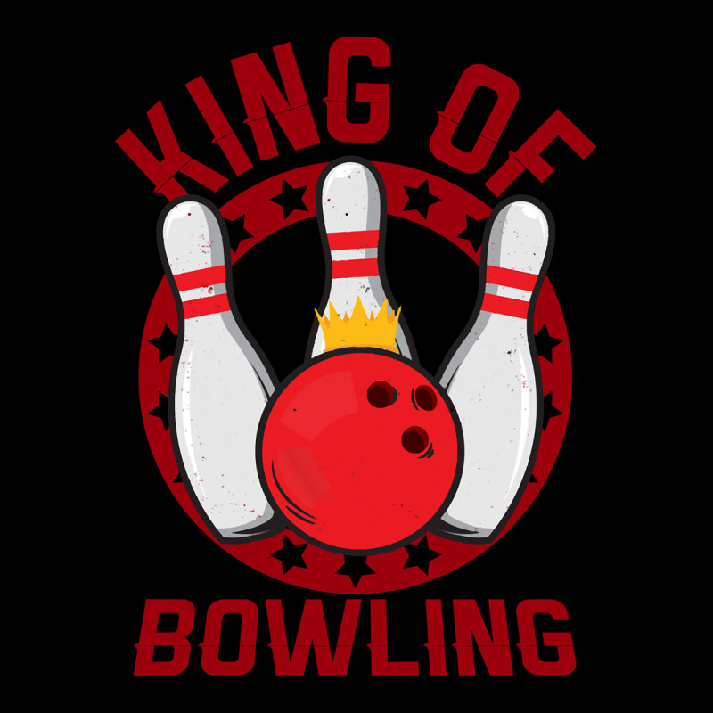 Bowling Bowl Champion King 542 Bowling Ball V-neck Tee | Artistshot