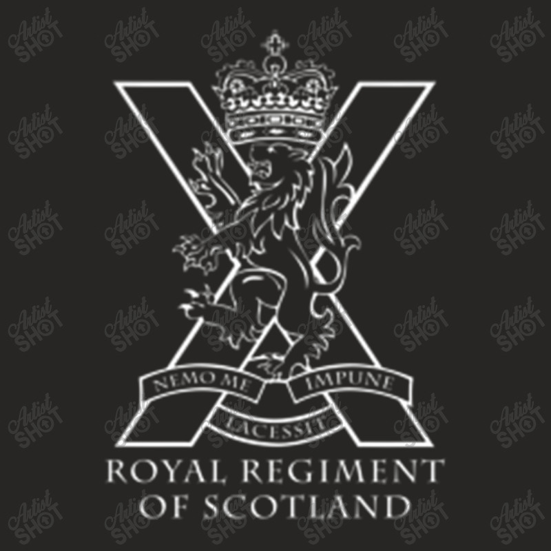 Royal Regiment Of Scotland Infantry British Army Ladies Fitted T-Shirt by MechelleMilliken | Artistshot