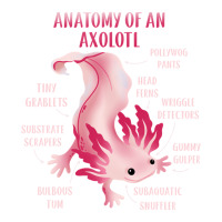 Cute Anatomy Of An Axolotl Baby Tee | Artistshot