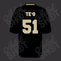 Manti Te'o Jersey Vintage Hoodie | Artistshot