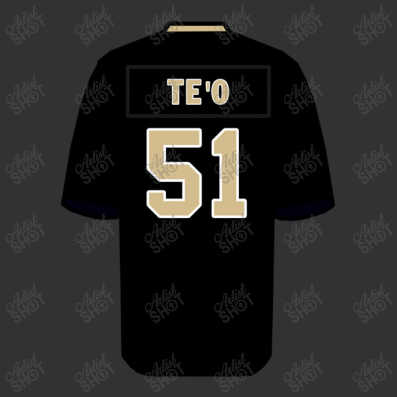 Manti Te'o Jersey Vintage Hoodie | Artistshot