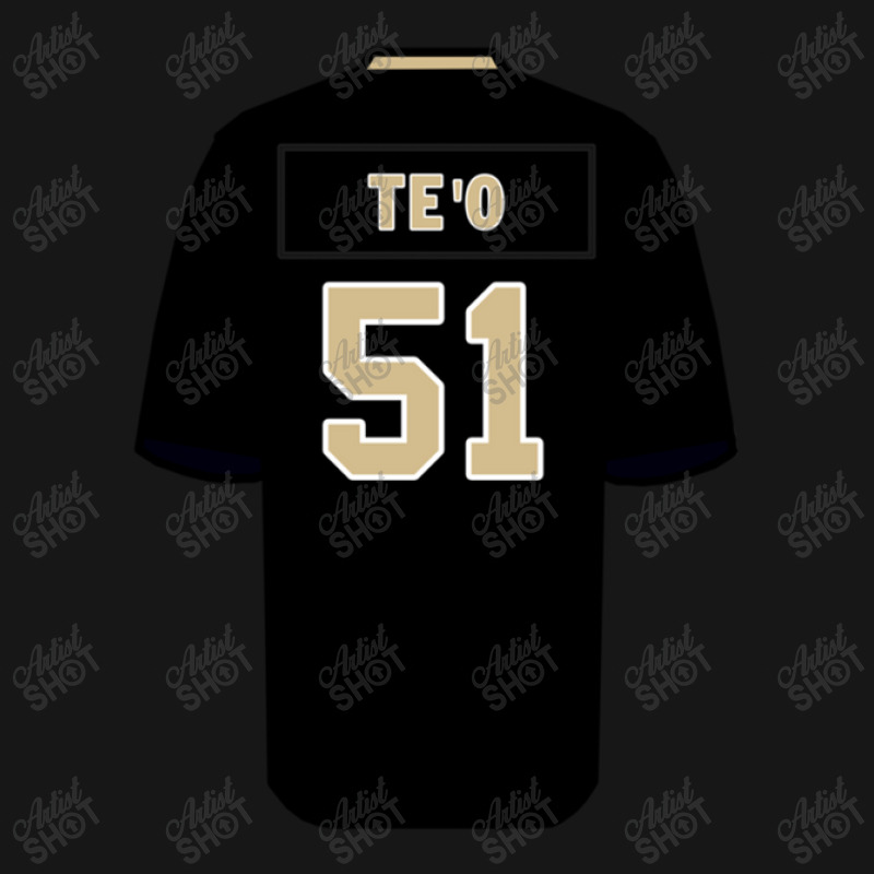 Manti Te'o Jersey Medium-length Apron | Artistshot