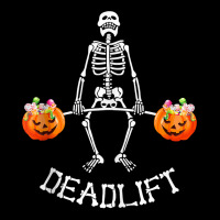 Skeleton Dead Lift Candy Buckets Gym Workout Halloween Tank Top Adjustable Cap | Artistshot