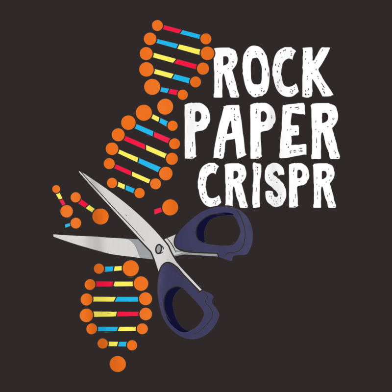 Rock Paper Crispr Dna Biologist Genetic Engineering Science Racerback Tank by MellieGuilbeault | Artistshot