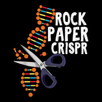 Rock Paper Crispr Dna Biologist Genetic Engineering Science Women's V-neck T-shirt | Artistshot