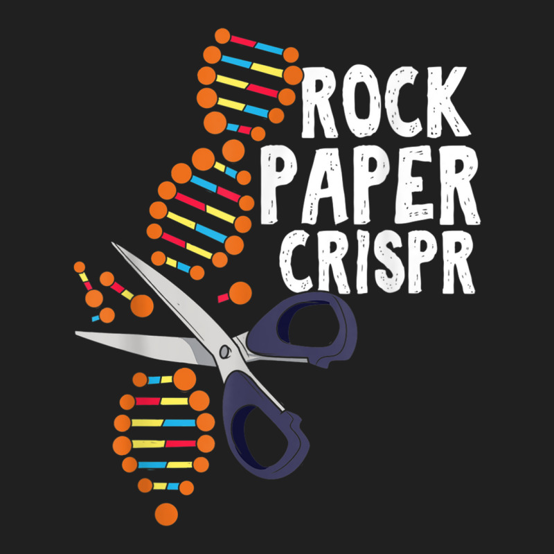 Rock Paper Crispr Dna Biologist Genetic Engineering Science Ladies Polo Shirt by MellieGuilbeault | Artistshot