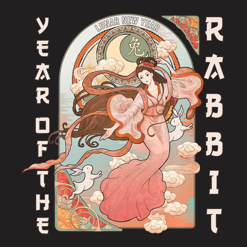 Chinese New Year Of The Rabbit 2023 Happy Lunar New Year T-shirt | Artistshot