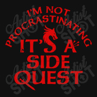 I'm Not Procrastinating It's A Side Quest Baby Bibs | Artistshot