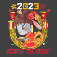 Happy Lunar New Year 2023 Cute Chinese Rabbit Decorations Vintage T-shirt | Artistshot