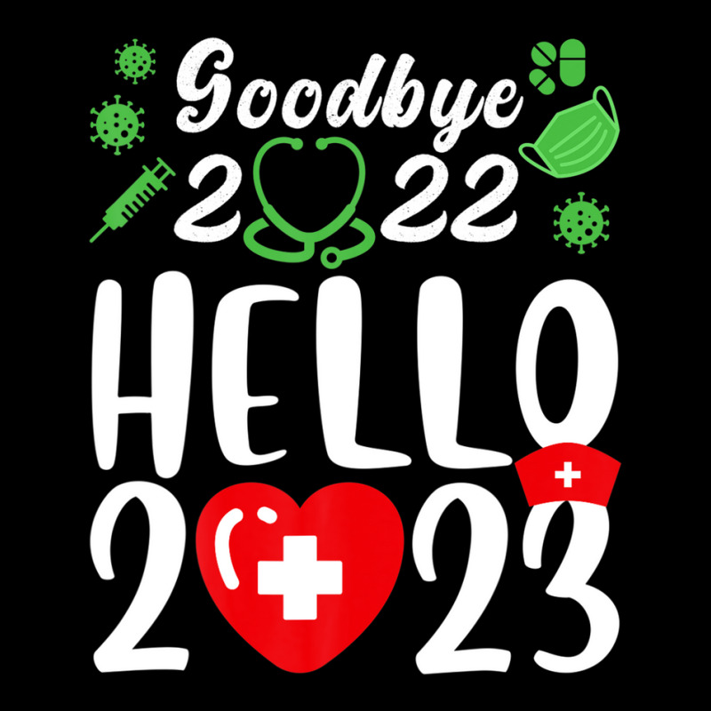 Good Bye 2022 Hello 2023 Happy New Year Christmas Nurse Life Pocket T-shirt | Artistshot