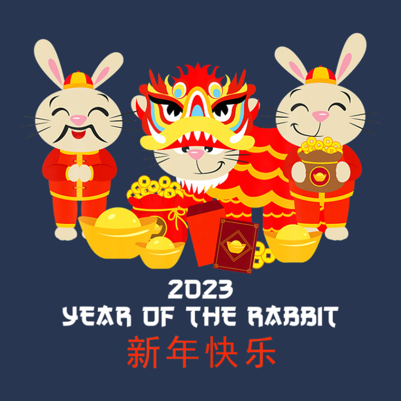 Zodiac Happy Chinese New Year Outfit Year Of The Rabbit 2023 Men Denim Jacket | Artistshot