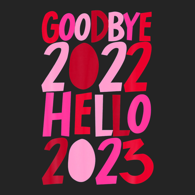 Goodbye 2022 Hello 2023 Happy New Year Pyjama Funny 3/4 Sleeve Shirt | Artistshot