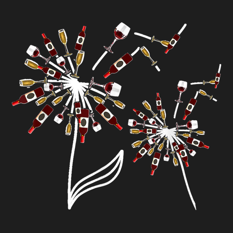 Dandelion Drinking Wine For Herbalist Wine Lover Classic T-shirt by JilmarM.Perez | Artistshot