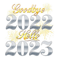 Goodbye 2022 Hello 2023 - Happy New Year Women's Pajamas Set | Artistshot