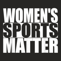 Womens Sports Matter Title Ix 9 Ladies Fitted T-shirt | Artistshot