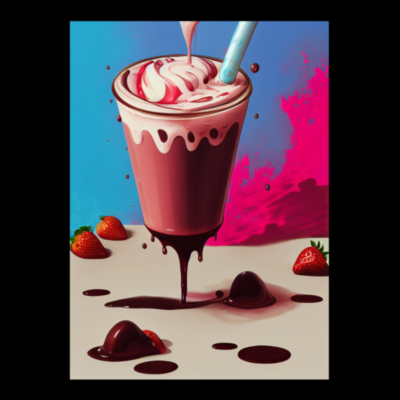 Strawberry Milkshake Pocket T-Shirt by AllenSCrowley | Artistshot