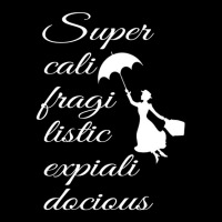 Supercalifragilisticexpialidocious - Mary Poppins V-neck Tee | Artistshot