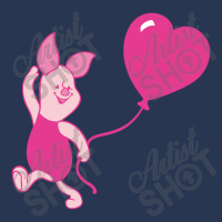 Piglet With Heart Men Denim Jacket | Artistshot