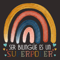 Ser Bilingue Es Un Superpoder Spanish Teacher Esl Teacher Racerback Tank | Artistshot