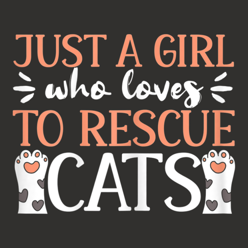 Shelter Animal Love Just A Girl Who Loves To Rescue Cats Champion Hoodie by MellieGuilbeault | Artistshot