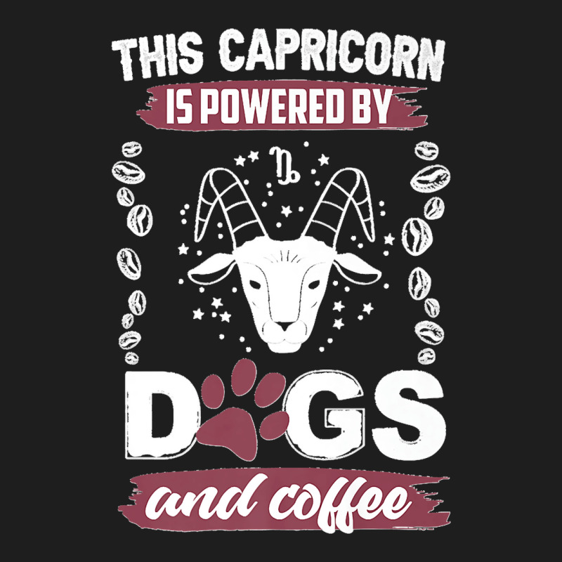 Capricorn Dog Lover Coffee Lover Horoscope Zodiac Sign Premium Classic T-shirt | Artistshot