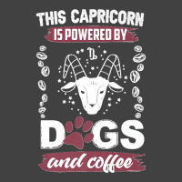 Capricorn Dog Lover Coffee Lover Horoscope Zodiac Sign Premium Vintage T-shirt | Artistshot