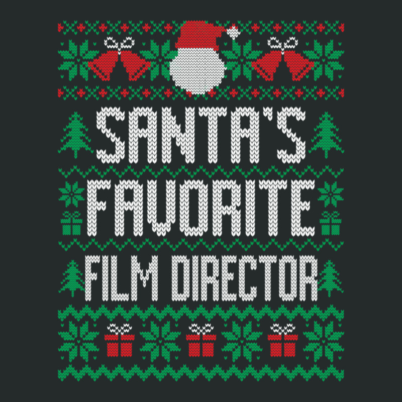 Santa's Favorite Film Director Women's Triblend Scoop T-shirt by RubenGarcia | Artistshot