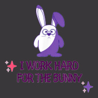 Bunny Memes Cute Kawaii Art I Work Hard For The Purple Bunny Ladies Curvy T-shirt | Artistshot